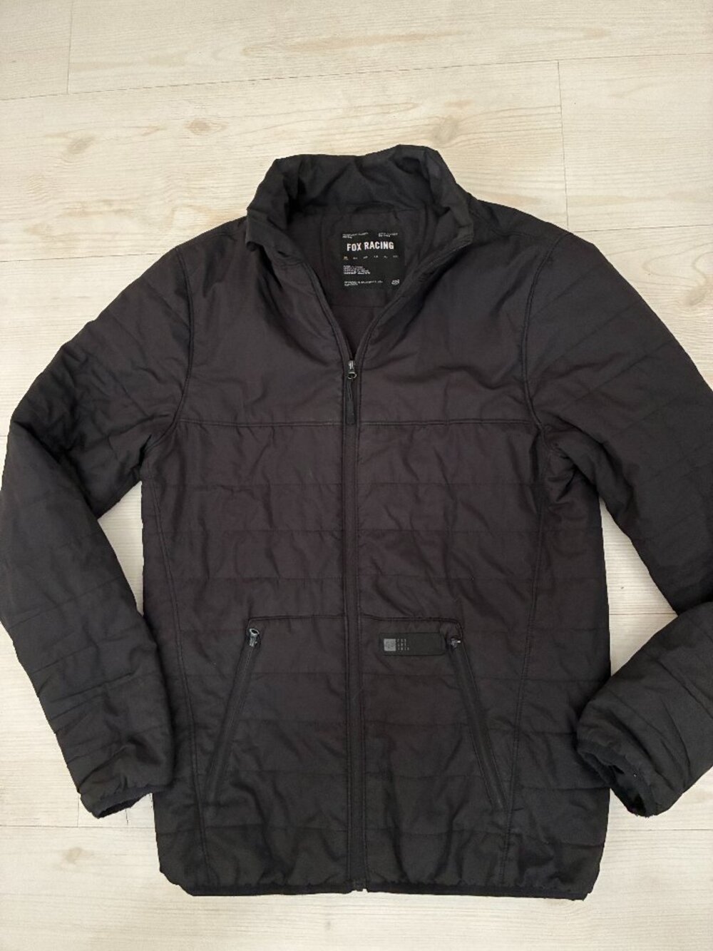 Fox Racing Men’s Howell Puffy Jacket Black Size XS Quilted Packable 30208-001